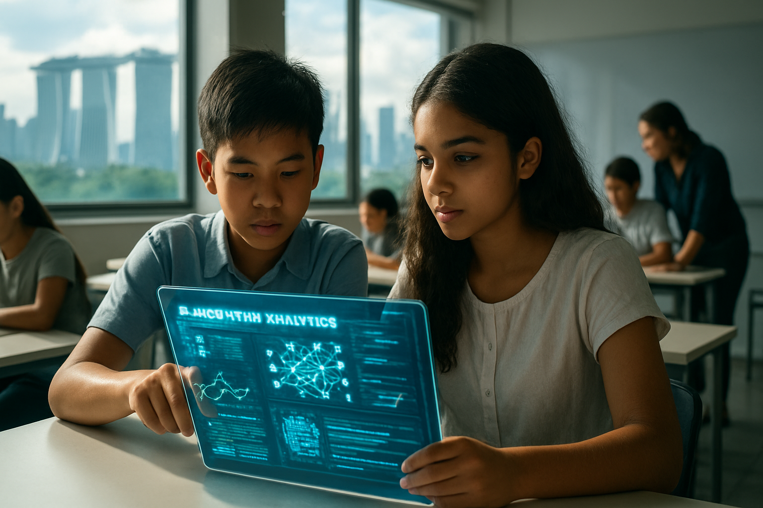 El modelo de Corea del Sur: La transición definitiva hacia los libros de texto digitales con IA para 2025